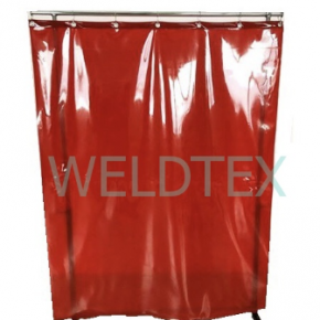 Сварочная шторка Weldtex PVC красная 1400х1800 мм - Сварочное оборудование,купить в Екатеринбурге