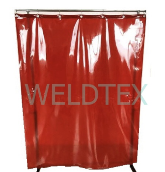 Сварочная шторка Weldtex PVC красная 1400х1800 мм - Сварочное оборудование,купить в Екатеринбурге